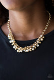 Trust Fund Baby Gold Necklace and Bracelet Set-ShelleysBling.com-ShelleysPaparazzi.com