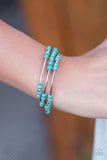 Twisting Tranquility Blue Bracelet