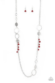 Unapologetic Flirt Red Necklace