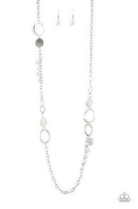 Unapologetic Flirt Silver Necklace