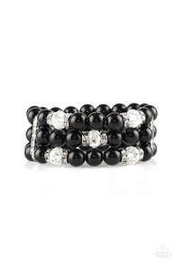 Undeniably Dapper Black Bracelet