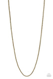 Underground - Brass Urban Necklace