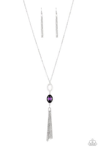 Unstoppable Galmour Purple Necklace