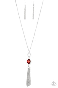 Unstoppable Glamour Red Necklace