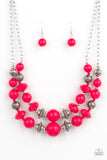 Upscale Chic - Pink Necklace
