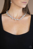 Uptown Opulence Silver Necklace