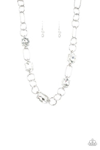 Urban District White Necklace