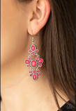 Vacay The Premises Pink Earrings