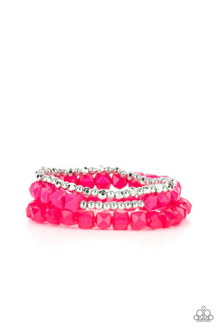 Vacay Vagabond - Pink Bracelet