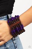 Vacay Vogue - Purple Bracelet