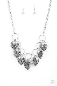 Very Valentine Silver Necklace