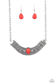 Very Venturous - Red Necklace