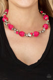 Vidi Vici VACATION - Pink Necklace