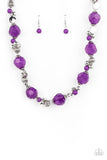 Vidi Vici VACATION - Purple Necklace