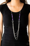 Vividly Vivid Purple Necklace-ShelleysBling.com-ShelleysPaparazzi.com
