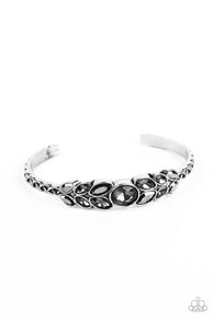 Vogue Vineyard - Silver Cuff Bracelet