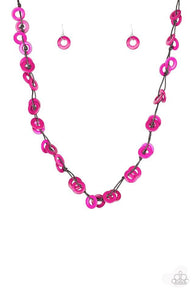 Waikiki Winds Pink Necklace