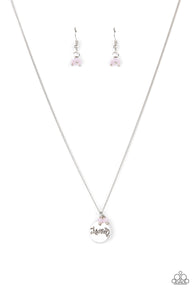 Warm My Heart - Pink Necklace