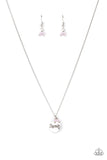 Warm My Heart - Pink Necklace