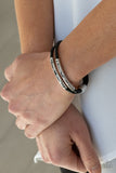 What a WANDER-ful World - Black Bracelet