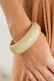 Whimsically Woodsy White Bracelet