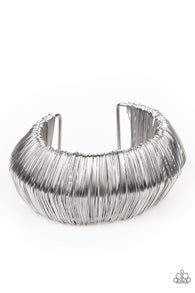 Wild About Wire - Silver Bracelet