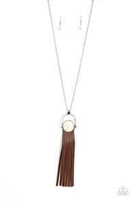 Winslow Wanderer White Necklace