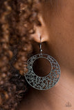 Wistfully Winchester Black Earrings