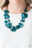 Wonderfully Walla Walla Blue Necklace-ShelleysBling.com-ShelleysPaparazzi.com