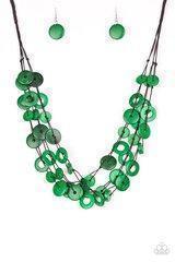 Wonderfully Walla Walla Green Necklace-ShelleysBling.com-ShelleysPaparazzi.com