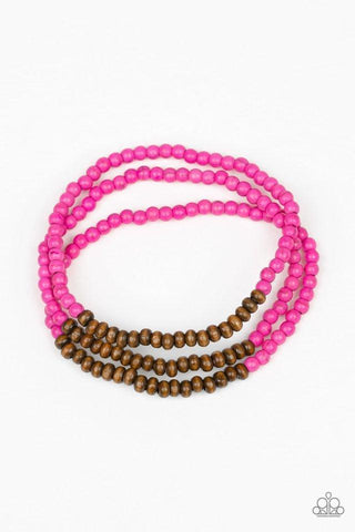 Woodland Wanderer Pink Bracelet