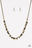 Year to Shimmer Brass Necklace and Bracelet Set-ShelleysBling.com-ShelleysPaparazzi.com